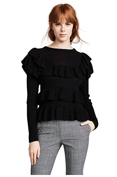 Ulla Johnson ruffle sweater 