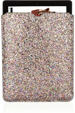 Jimmy Choo Glitter ipad case1 250x375 Jimmy Choo Glitter iPad Case   a stylish practical must have 