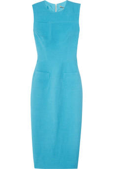 Shift Dress on Victoria Beckham Turquoise Shift Dress