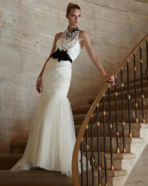 White wedding dress white house black market 299x375 White Hot Summer Wedding Dress 