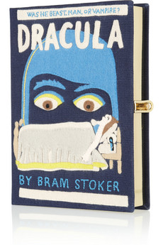 Olympia-Le-Tan-Dracula-book-clutch Olympia Le Tan Dracula book clutch Olympia Le Tans canvas Book Clutch Dracula yay or nay?