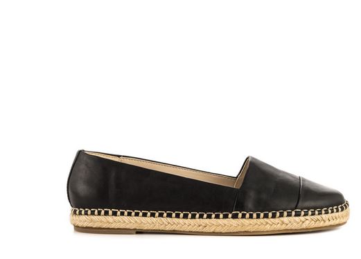 Black Leather Espadrilles Like Chanel for Summer - Shopping and Info