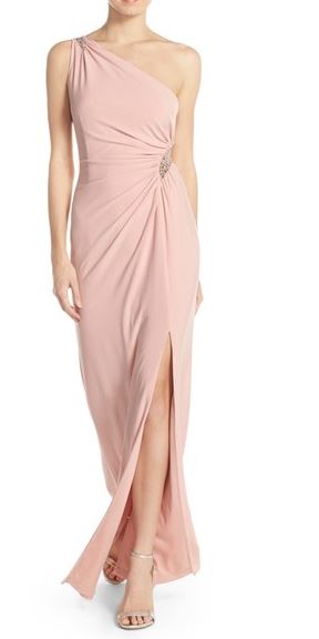 Adriana-Papell-One-Shoulder-Gown
