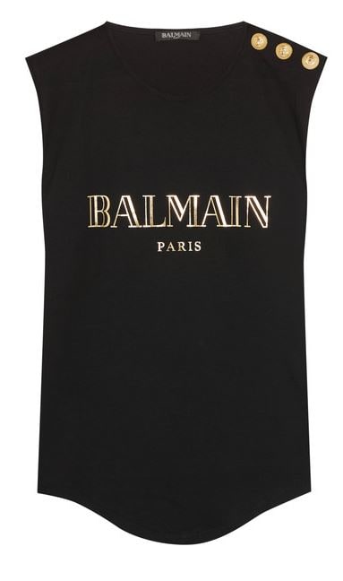 Balmain logo tee