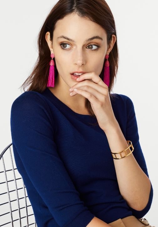 Big Little Lies Pink Tassel Earrings - Shopping and Info