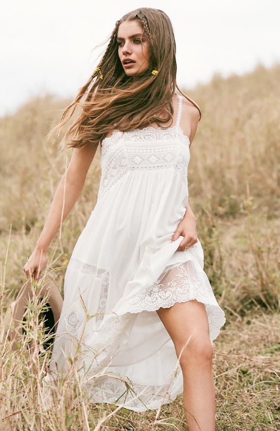 Festival White Lace Dresses - Shopping and Info