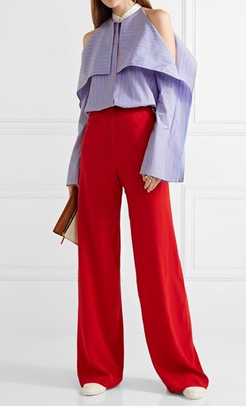 Rosetta Getty Cold Shoulder Shirt - Shopping and Info