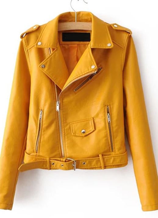 Best Yellow Moto Jacket for Spring and Summer - Shopping and Info