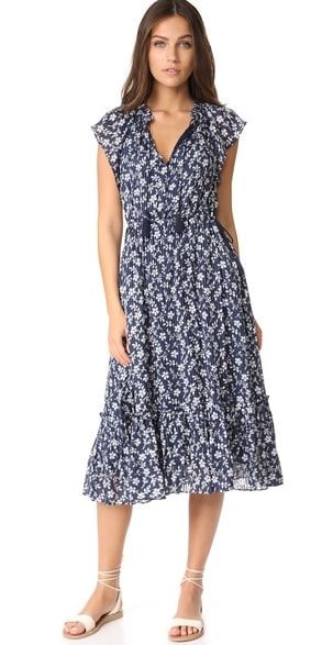 Ulla Johnson Blue Floral Dress SOLD OUT EVERYWHERE - Shopping and Info