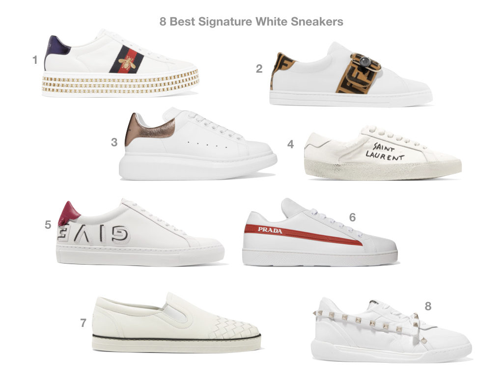 8 Best Signature White Sneakers