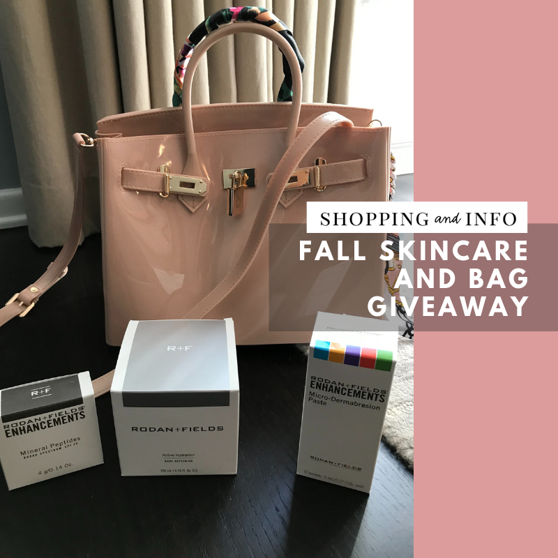 Fall Skincare and Bag Giveaway