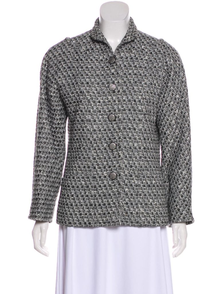 Chanel Wool-Blend Tweed Jacket