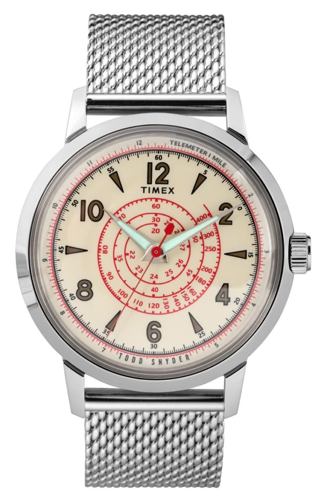 Timex x Todd Snyder Beekman Mesh Strap Watch, 40mm