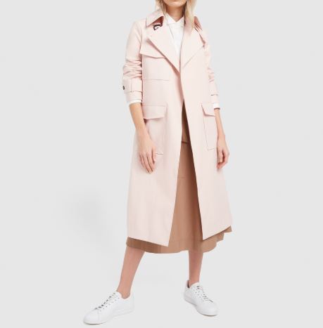G Label Pink Trench Coat sale
