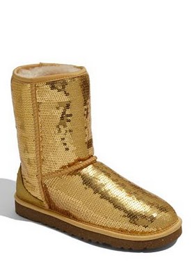 Ugg Glitter Gold Sequin Boots Oprah’s Favorite Things Show Finale Part ...